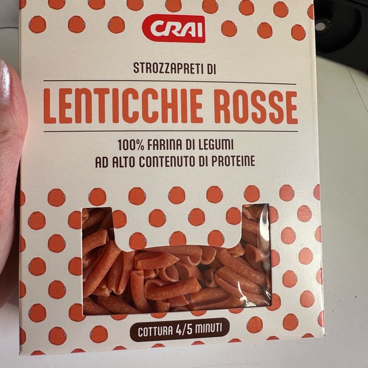 photo of Crai strozzapreti lenticchie rosse shared by @babette on  21 Jan 2025 - review