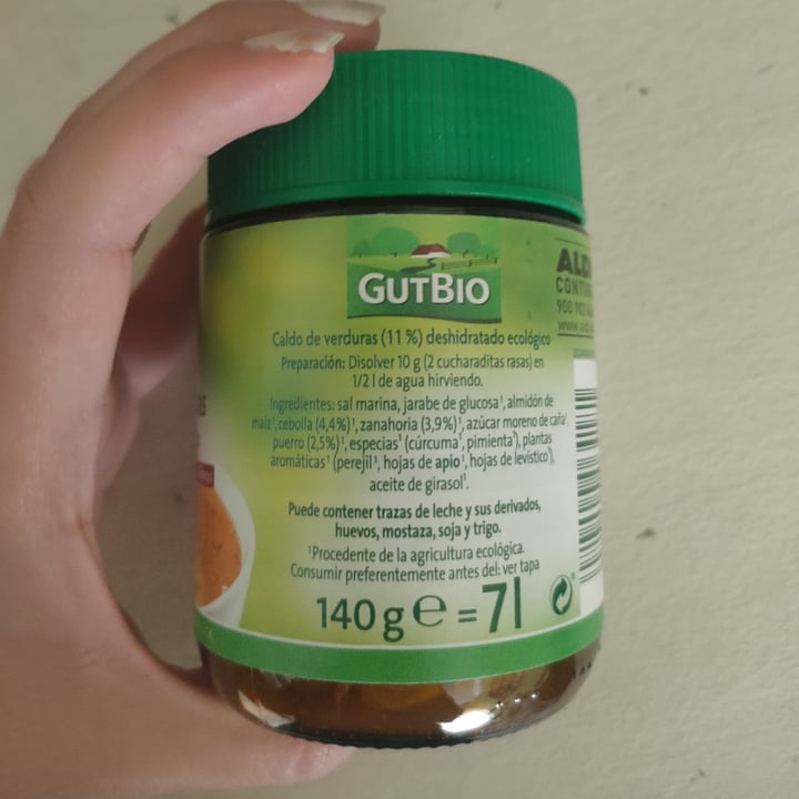 photo of GutBio Caldo de verduras deshidratado shared by @bitauniverse on  17 Jul 2025 - review