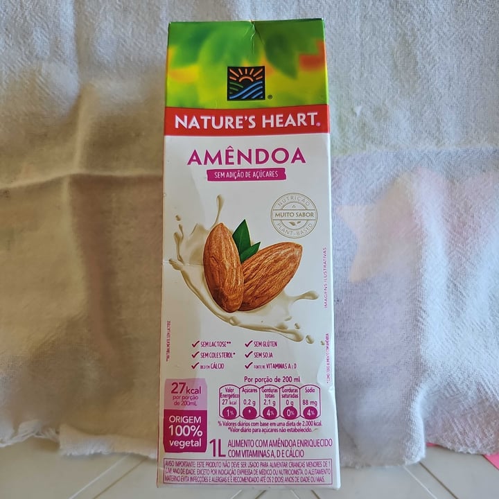 photo of Leite vegetal Nature’s Heart Leite De Amêndoa shared by @simone101 on  24 Jun 2024 - review