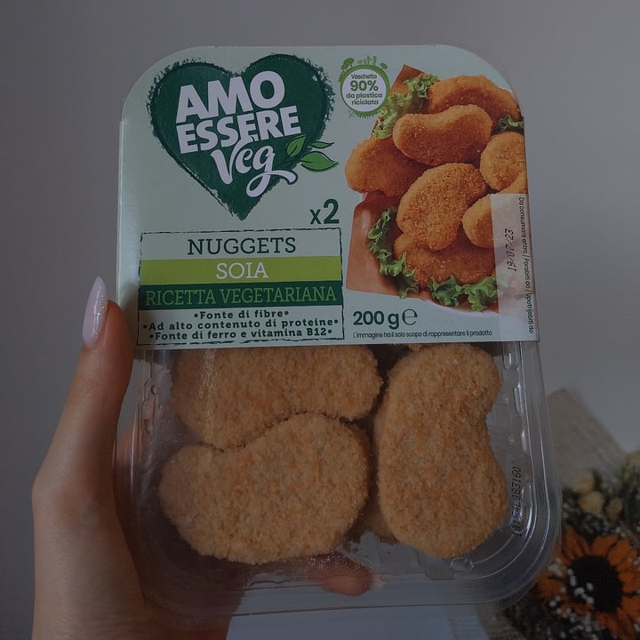 photo of Amo Essere Veg nuggets shared by @margheritaa on  03 Oct 2023 - review