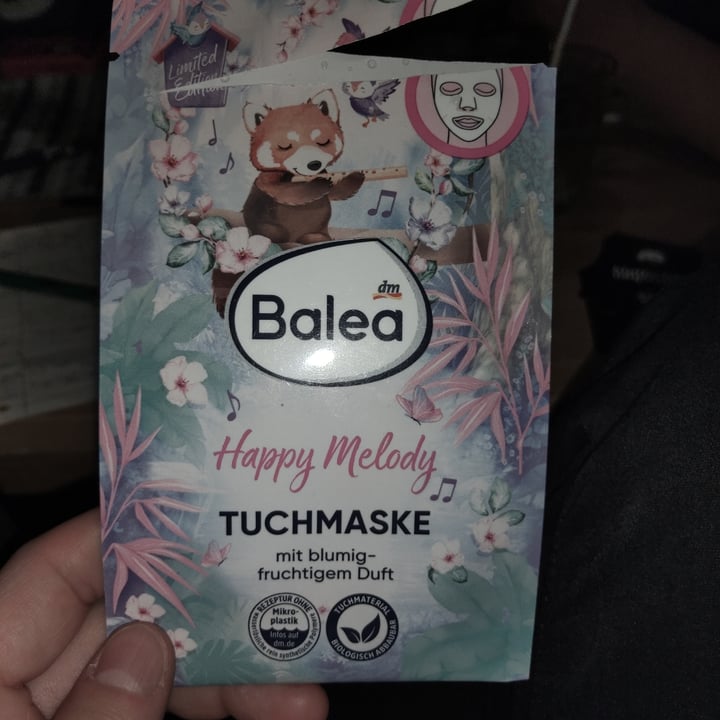 photo of Dm balea Happy Melody Tuchmaske shared by @saechsine on  18 Sep 2023 - review