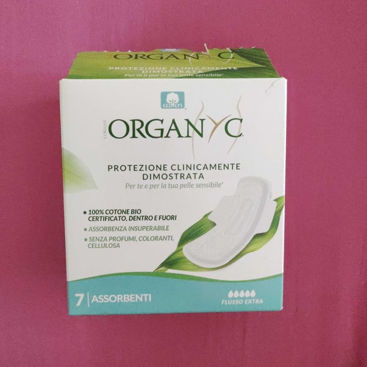 photo of Organyc Assorbenti Flusso Extra shared by @dontinella on  28 Apr 2025 - review