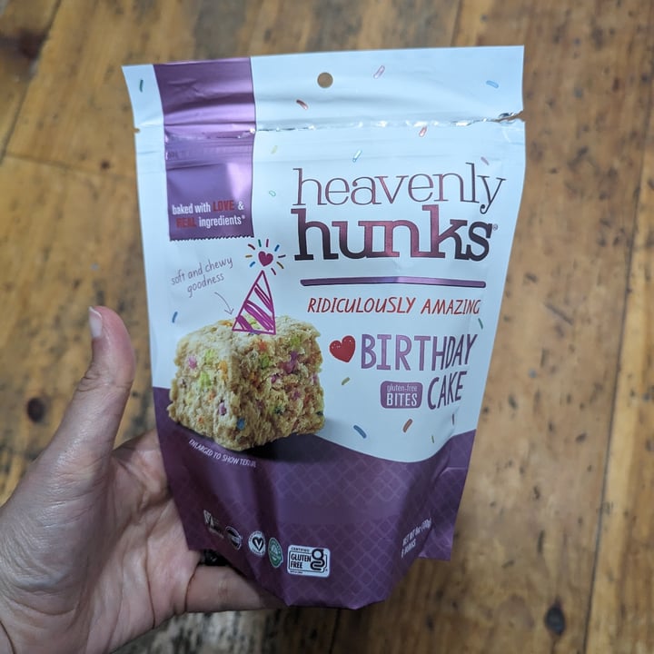 photo of Heavenly Hunks Birthday Cake Bites shared by @kristig on  19 May 2024 - review