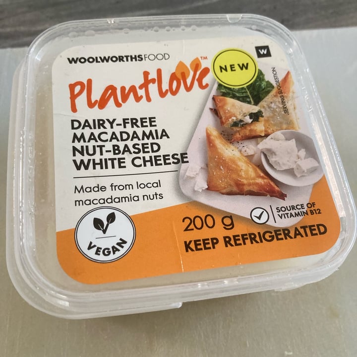 photo of Plantlove Macadamia Nut Based White Cheese shared by @maesti on  11 Mar 2024 - review