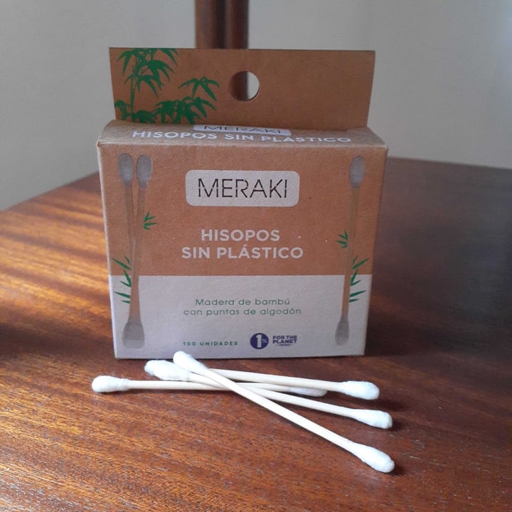photo of Meraki Hisopos sin plástico biodegradables shared by @emiantiespecista on  17 Oct 2023 - review