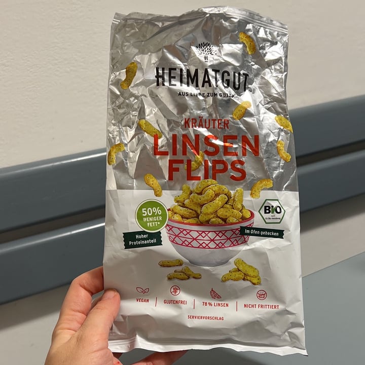 photo of Heimatgut Linsenflips Kräuter | Lentil Flips Herbs shared by @smilesmile on  03 Jan 2024 - review