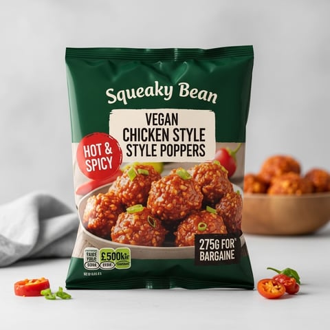 Quick & Easy Air Fryer Vegan Chicken Poppers: Budget-Friendly Plant-Based Bites