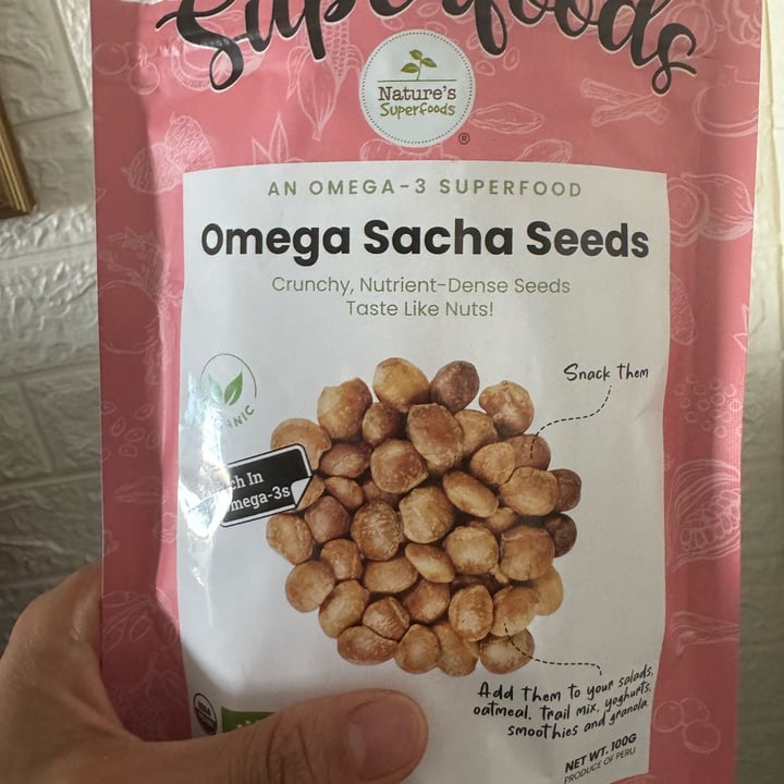 photo of Nature's Superfoods sacha seeds shared by @csquaree on  15 Apr 2024 - review