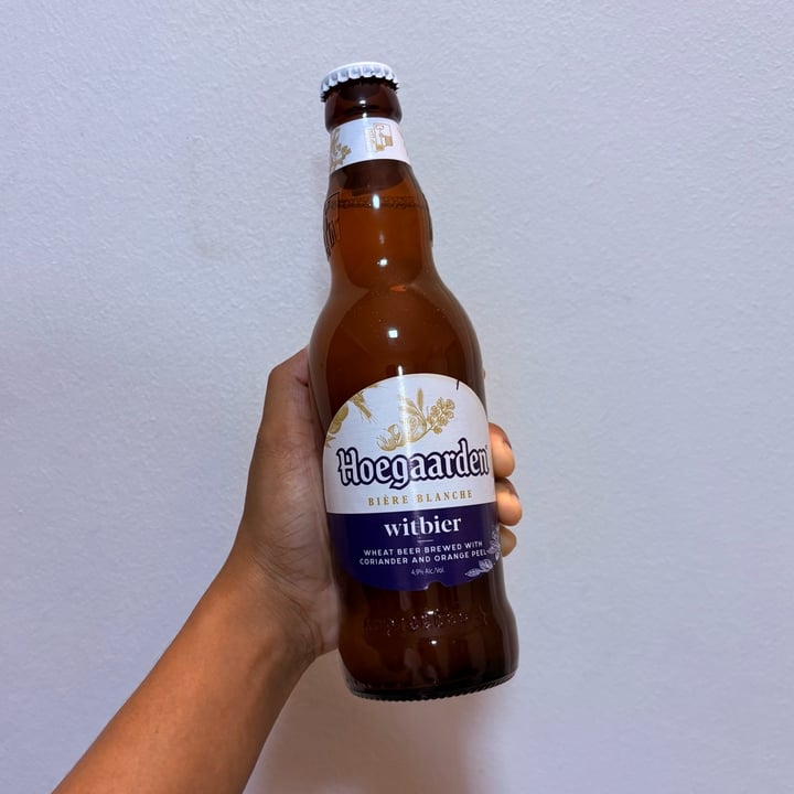 photo of Hoegaarden Hoegaarden shared by @vegandiaries on  12 Aug 2025 - review