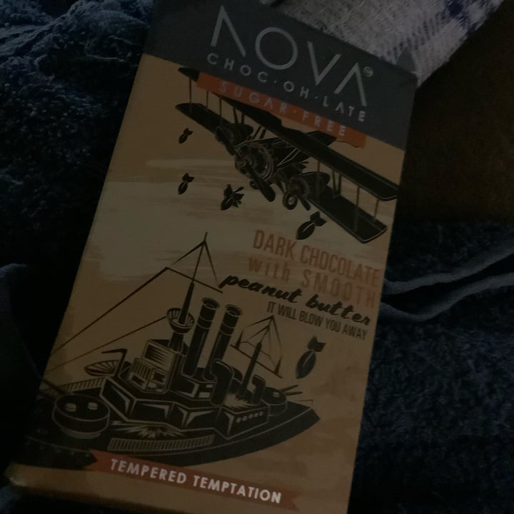 photo of NOVA Dark Chocolate with Smooth Peanut Butter shared by @greenpiglet on  15 Dec 2023 - review