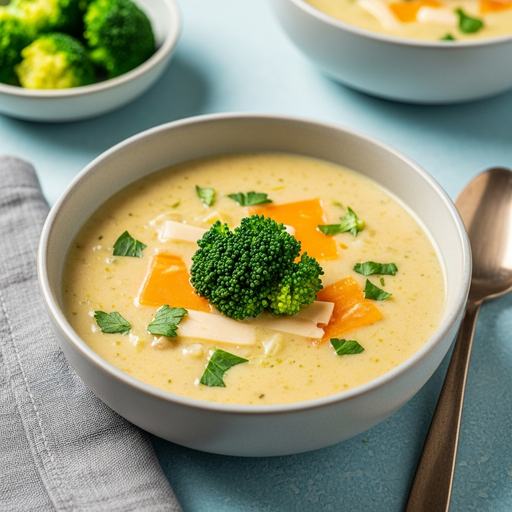Cheddar and Broccoli Soup