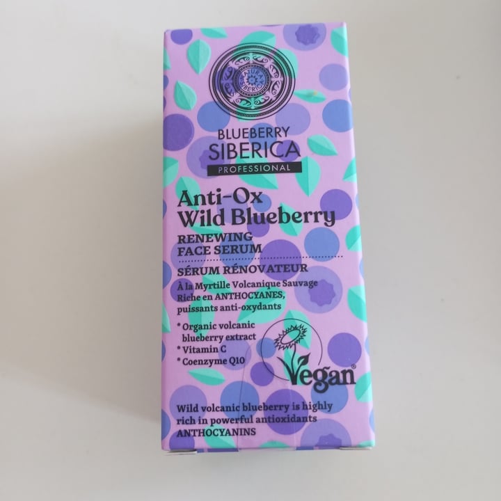 photo of Natura Siberica Sérum Renovador Anti-Ox Wild Blueberry shared by @lorriols on  10 Sep 2025 - review