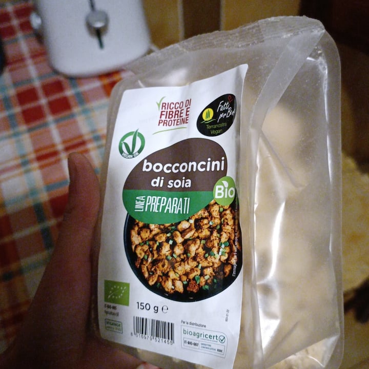 photo of Terranostra Vegan Bocconcini di soia biologici shared by @fra23 on  10 Mar 2024 - review