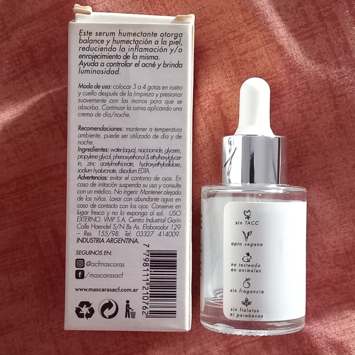 photo of ACF Serum Humectante Vol 1 Balance By Dadatina shared by @-fa on  02 Sep 2025 - review