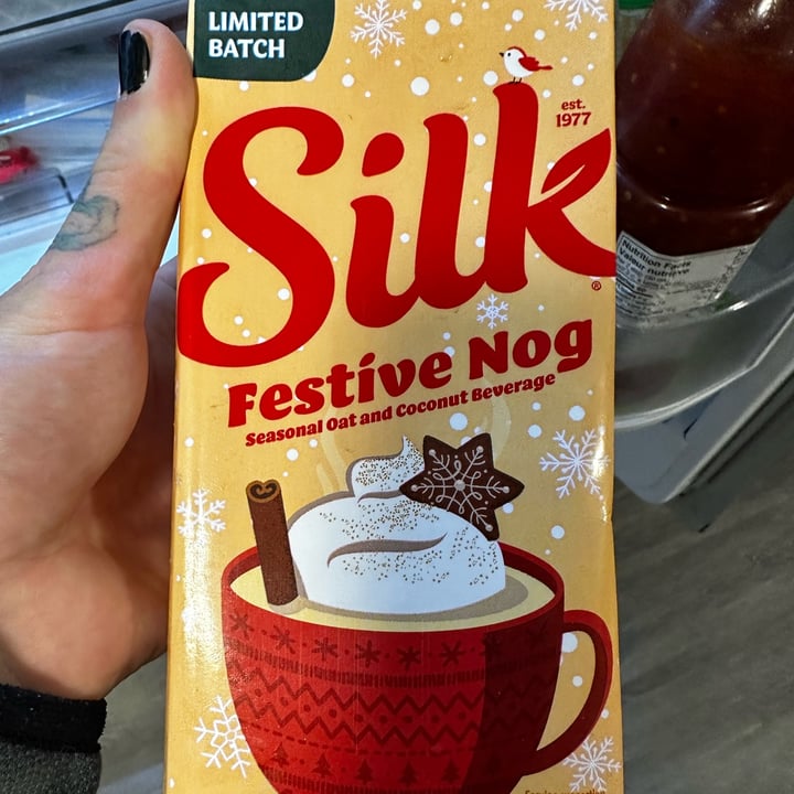 photo of Silk Dairy-Free Festive Nog shared by @veganmika on  14 Oct 2023 - review