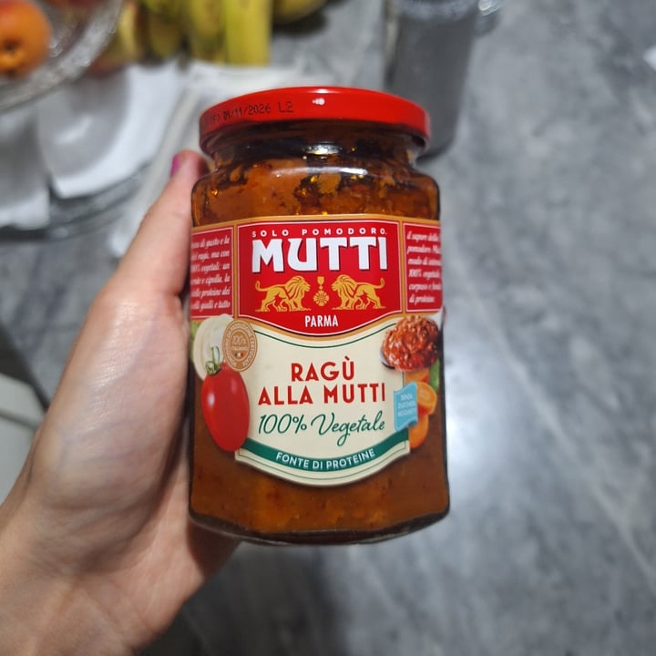 photo of Mutti Ragù Alla Mutti 100% Vegetale shared by @elenaponyo on  22 Sep 2025 - review