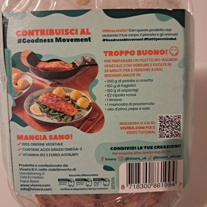 photo of Vivera Filetto No-Salmon Vegetale shared by @aboutludi on  29 Nov 2024 - review