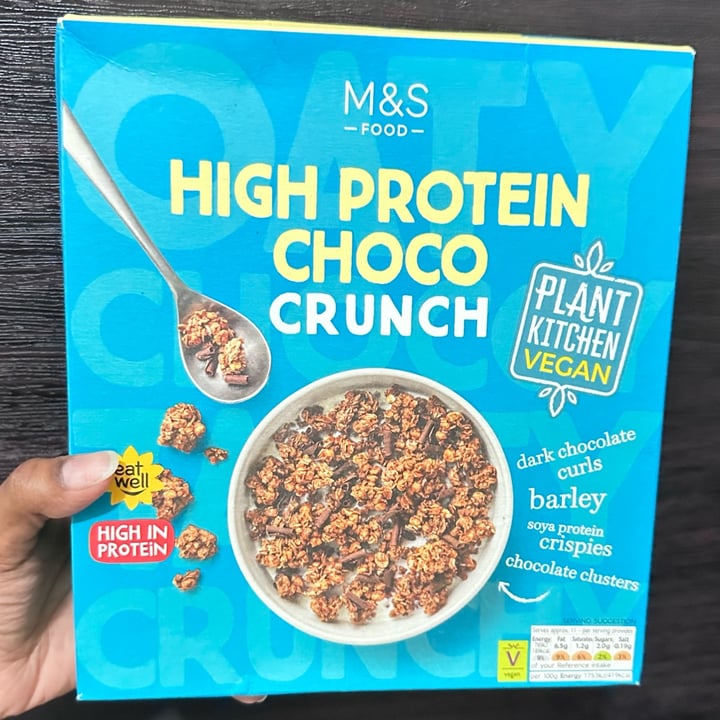 photo of Marks & Spencer Food (M&S) High Protein Choco Crunch shared by @allidoisvin on  26 Sep 2023 - review