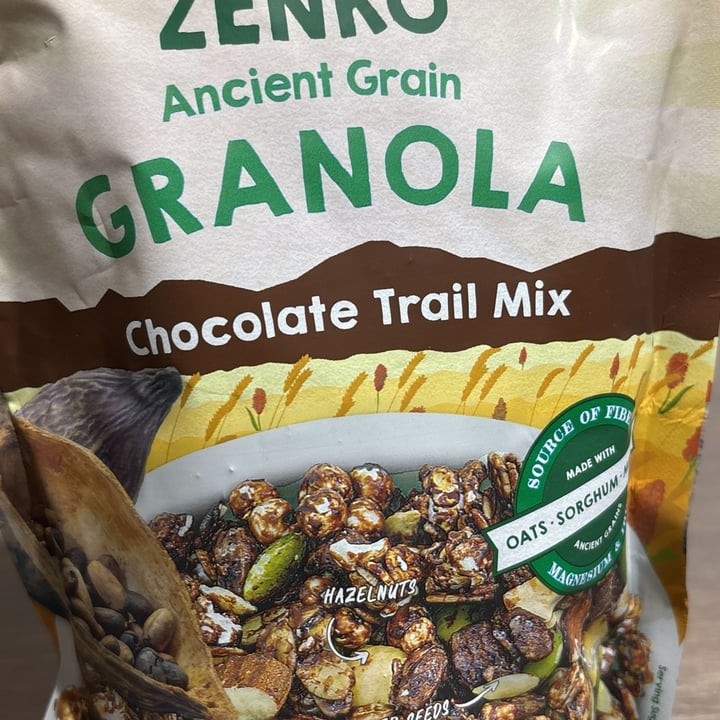 photo of ZENKO superfoods Ancient Grain Granola Chocolate Trail Mix shared by @georgejacobs on  28 Mar 2024 - review