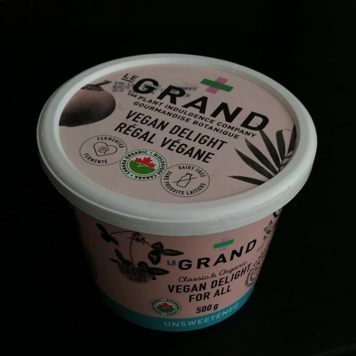 photo of Le Grand Vegan Nature Yogurt (Vegan Delight) shared by @vegan-me on  14 Oct 2023 - review