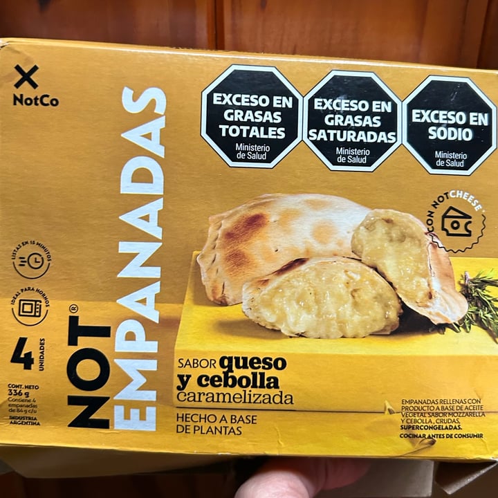 photo of NotCo empanadas queso y cebolla shared by @van78 on  30 Jun 2025 - review