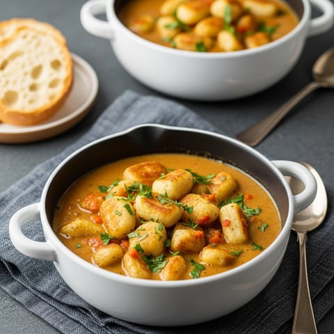 Easy Skillet-Toasted Vegan Gnocchi Soup: Creamy, Dairy-Free, and Ready Fast