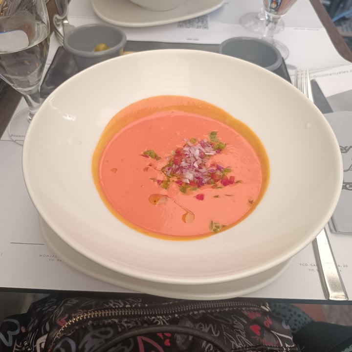 photo of Los Manueles salmorejo con pipirrana shared by @lauretalaulau on  10 Sep 2025 - review
