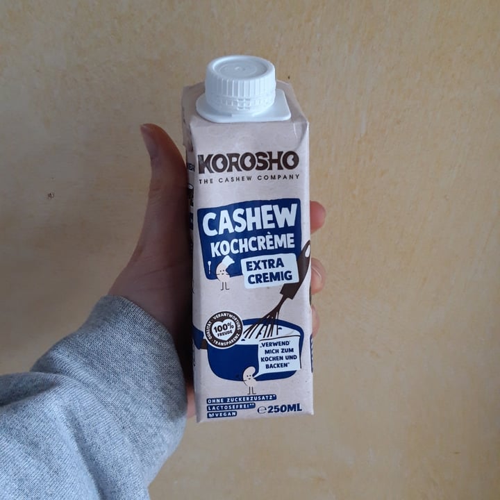 photo of Korosho Cashew Kochcrème shared by @ggiorgia on  26 Mar 2024 - review