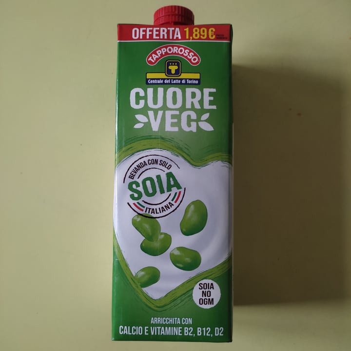 photo of Cuore veg Bevanda di soia shared by @meteofan on  23 Nov 2023 - review
