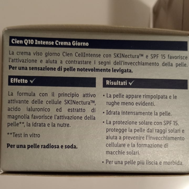 photo of Cien CellIntense Acido Ialuronicon Spf 15 Giorno shared by @marta1977 on  27 Apr 2024 - review