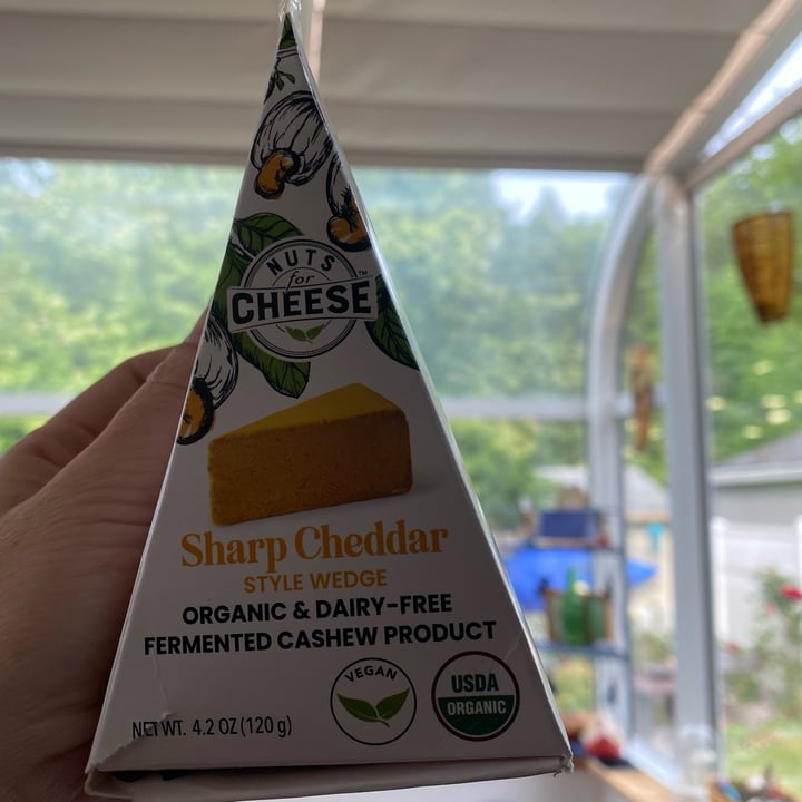 photo of Nuts For Cheese Sharp Cheddar shared by @knorthway on  25 Jun 2025 - review