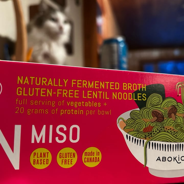 photo of ABO Ramen naturally fermented miso broth and gluten free lentil noodles shared by @maryanarch on  20 Sep 2025 - review