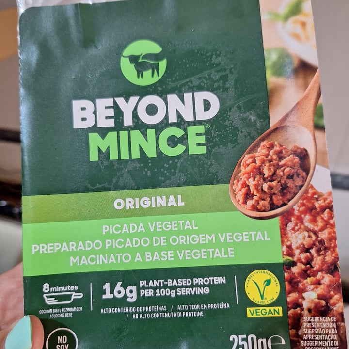 photo of Beyond Meat carne picada vegana shared by @marinasnchez on  02 Oct 2025 - review