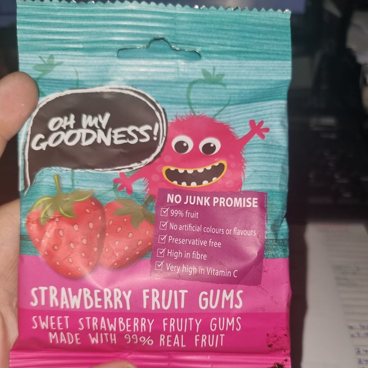 photo of Oh My Goodness! Oh My Goodness Strawberry Fruit Gums shared by @wildfire on  23 Apr 2024 - review
