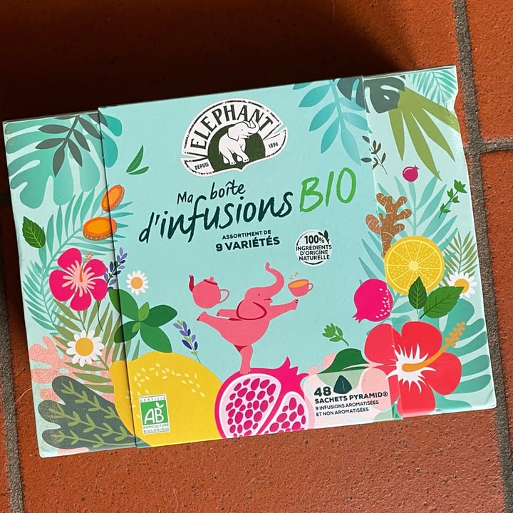 photo of Unilever Elephant Ma boîte d’infusios Bio shared by @antonellaboschi on  03 May 2024 - review