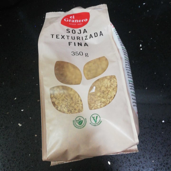 photo of El granero Soja instant - Soja Texturizada Fina shared by @thankfultortoise72 on  17 Dec 2023 - review