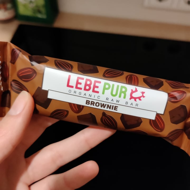 photo of LEBE PUR Brownie bar shared by @realsustainablelife on  16 Feb 2024 - review