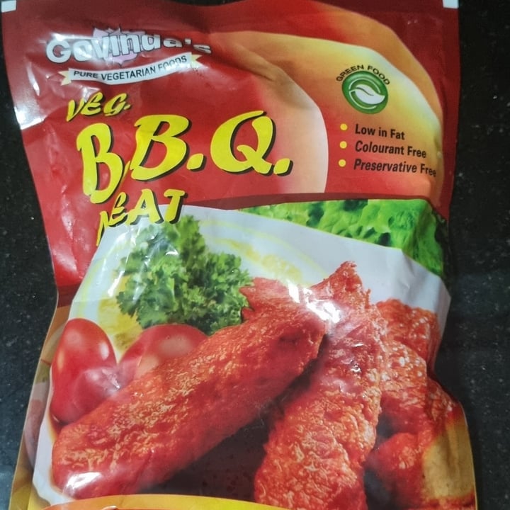 photo of Govinda's BBQ 'meat' shared by @sunshineyum on  28 Dec 2023 - review