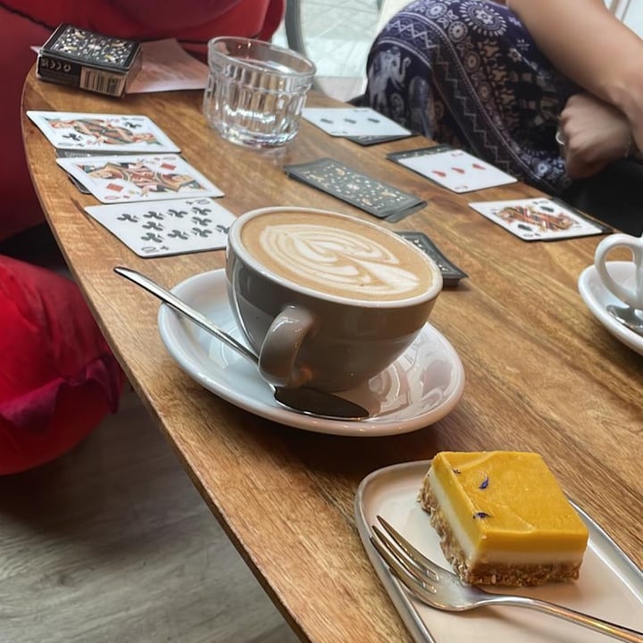 photo of Fortin | Home of Specialty Coffee Oat milk Cappuccino shared by @born2bvegan on  26 Aug 2023 - review