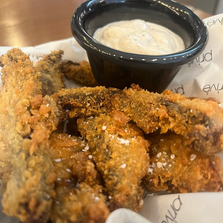 photo of Privé Breaded Portobello Mushroom Wedges shared by @soy-orbison on  10 May 2024 - review