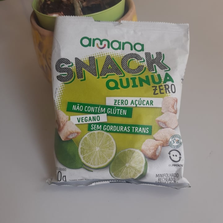 photo of Amana Snack Quinua Recheio de Limão shared by @patysouza on  17 Apr 2024 - review