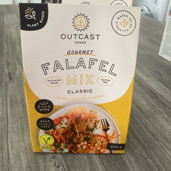 photo of Outcast Foods Classic Falafel Mix shared by @maesti on  17 Mar 2025 - review