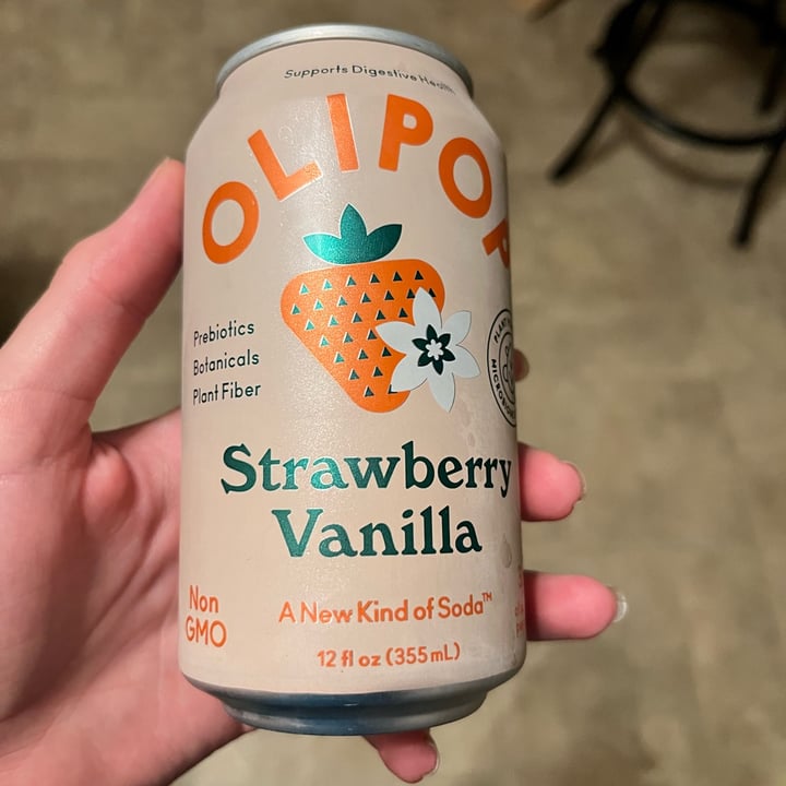 photo of OLIPOP Strawberry Vanilla Sparkling Tonic shared by @andrewbrown23 on  01 Sep 2023 - review