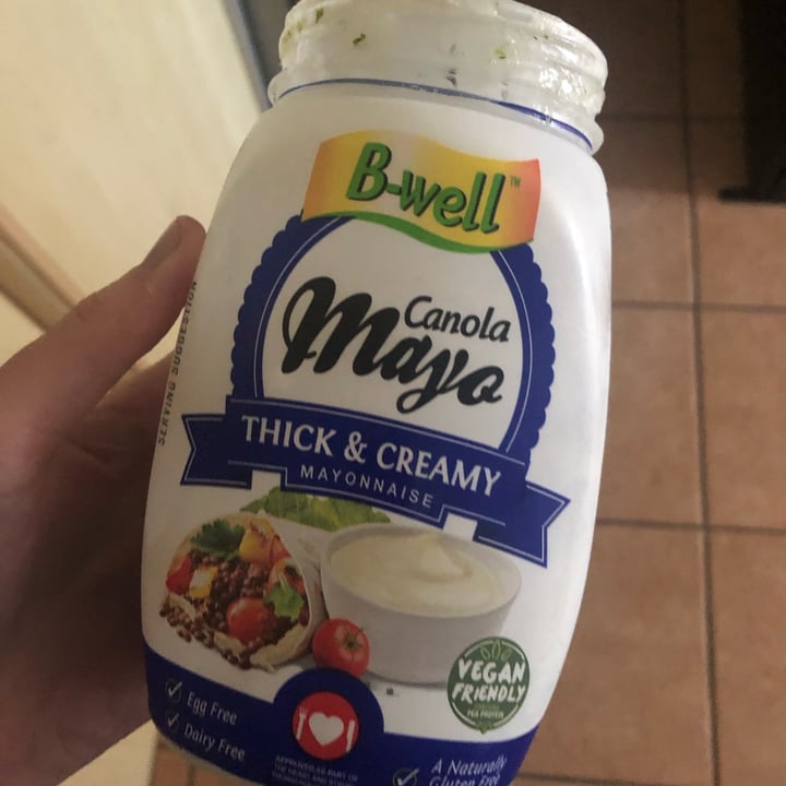 photo of B-well Canola Mayo Thick & creamy Mayonnaise shared by @nicolerobb123 on  30 Aug 2023 - review