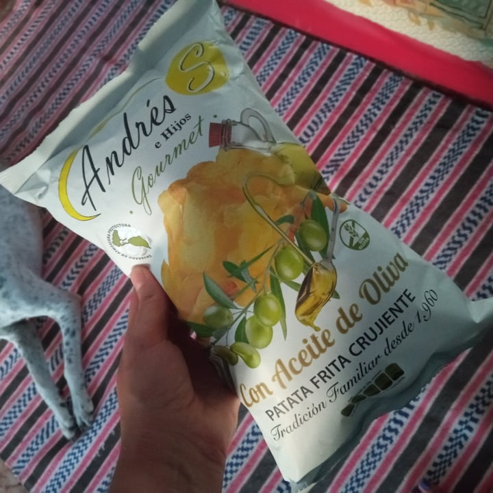 photo of Andrés e hijos Patatas fritas en aceite de oliva shared by @consuscosas on  27 Aug 2024 - review