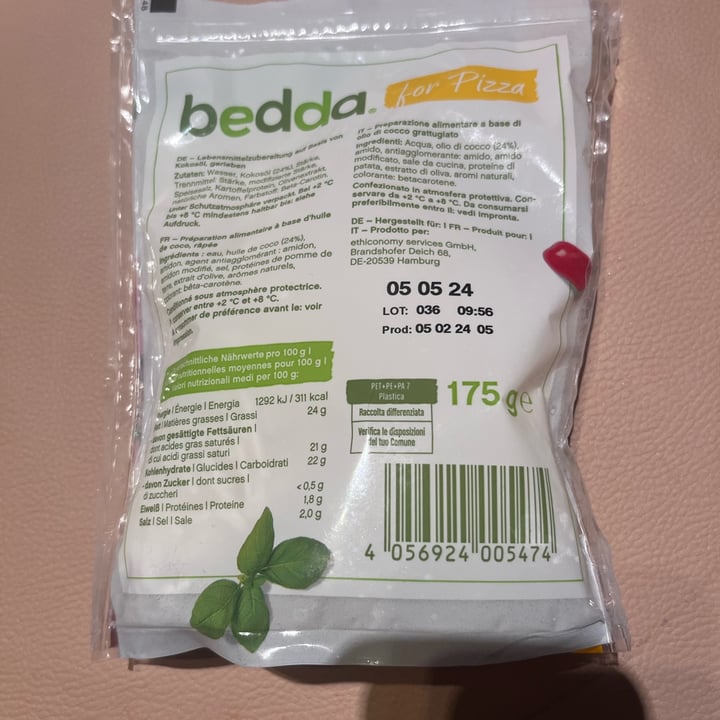 photo of Bedda bedda for pizza shared by @elisabeteribeiro on  15 May 2024 - review