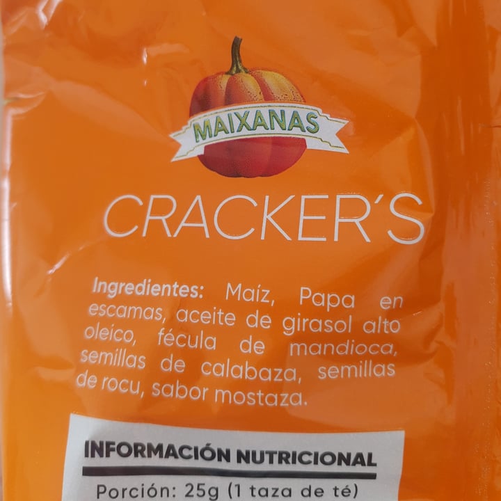 photo of Maixanas Crackers De Maiz, Calabaza Y Papa Sabor Mostaza shared by @ktpmor on  22 Mar 2024 - review
