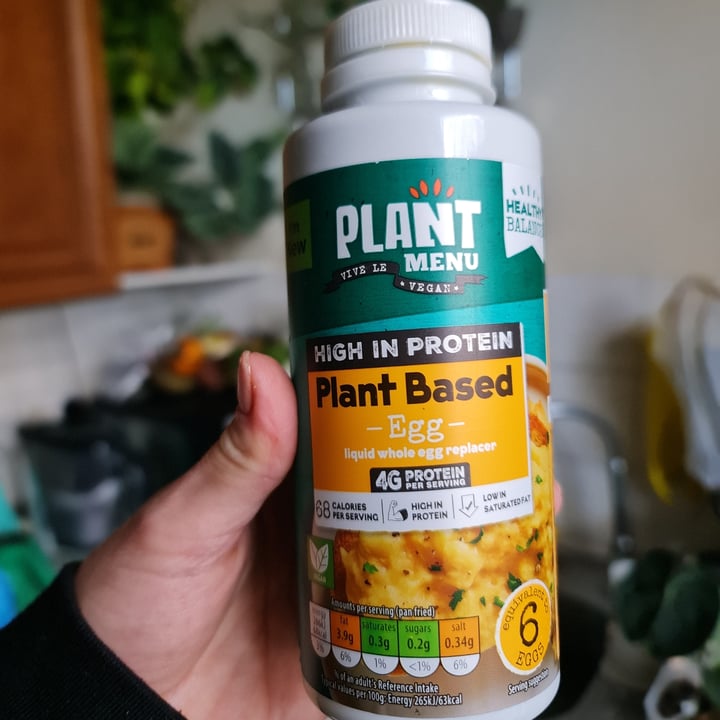 photo of Plant Menu Plant based egg shared by @veganeileen on  30 Jan 2025 - review