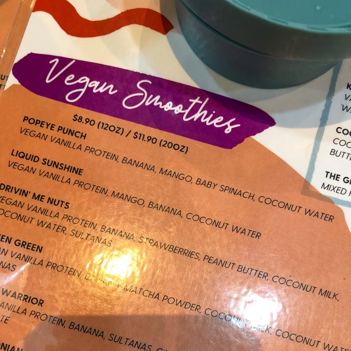 photo of Soul Smoothie Bar Popeye Punch shared by @m1tch9i on  30 Nov 2023 - review