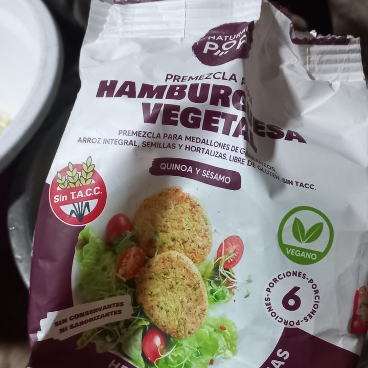 photo of Pop hamburguesa vegetal shared by @gisegigi on  15 Jul 2024 - review